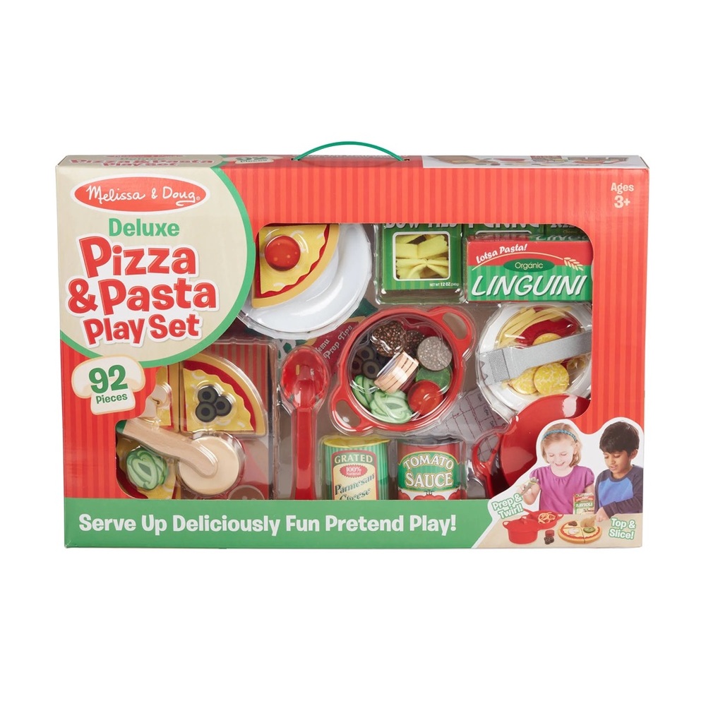 Melissa and Doug Deluxe Pizza and Pasta set